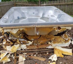 Hot Tub removal service in Nashville TN