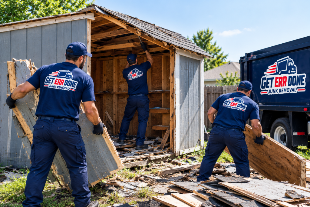 shed removal Brentwood TN